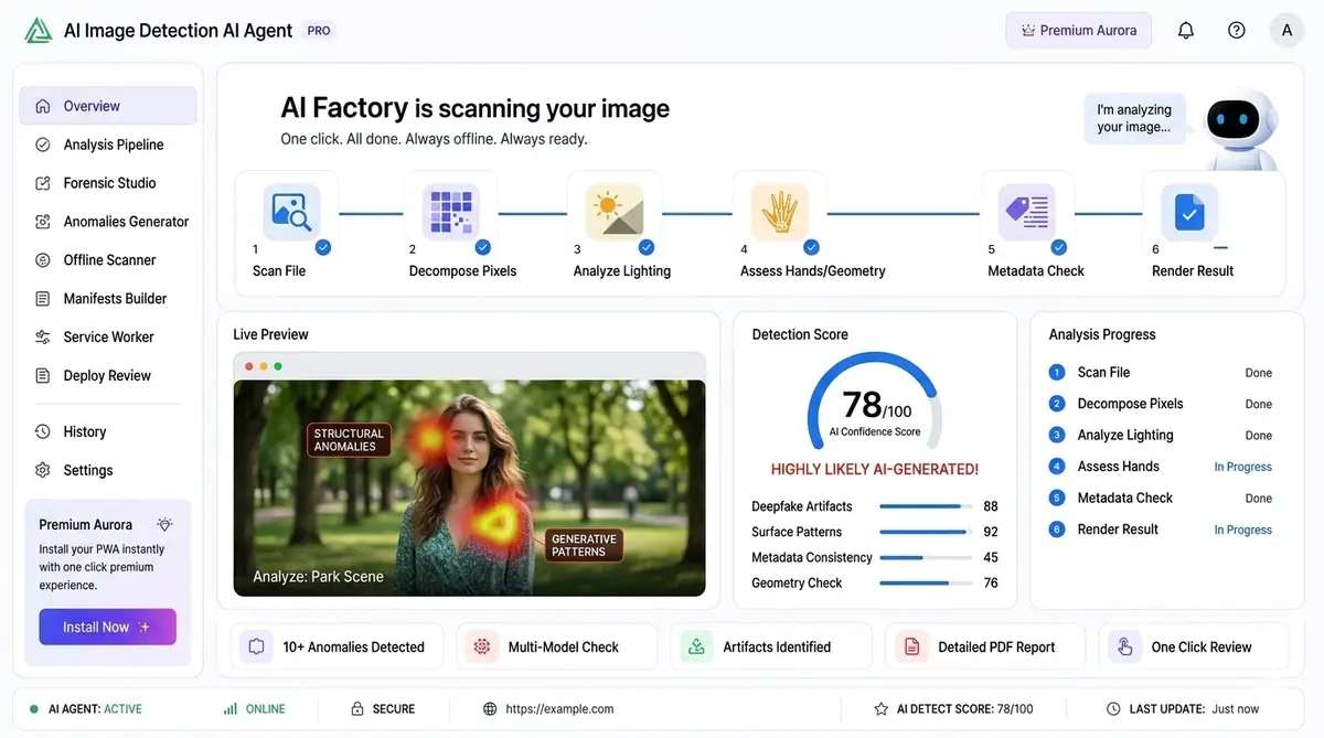 AI social media assistant — example of the AI tool dashboard software